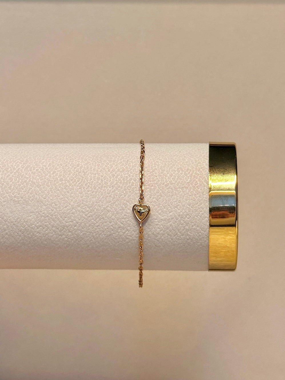 CARITAS — Gouden Hart Armband