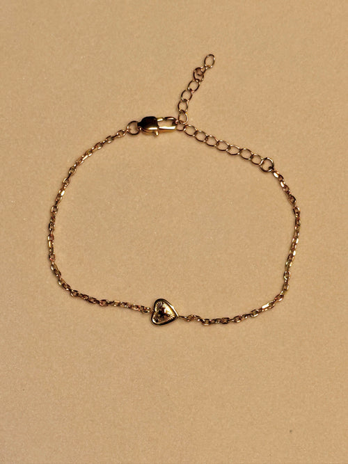 CARITAS — Gouden Hart Armband