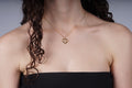 Gouden hart ketting