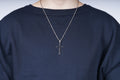 Zilveren simpele ketting