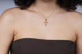 Gouden ketting met diamanten