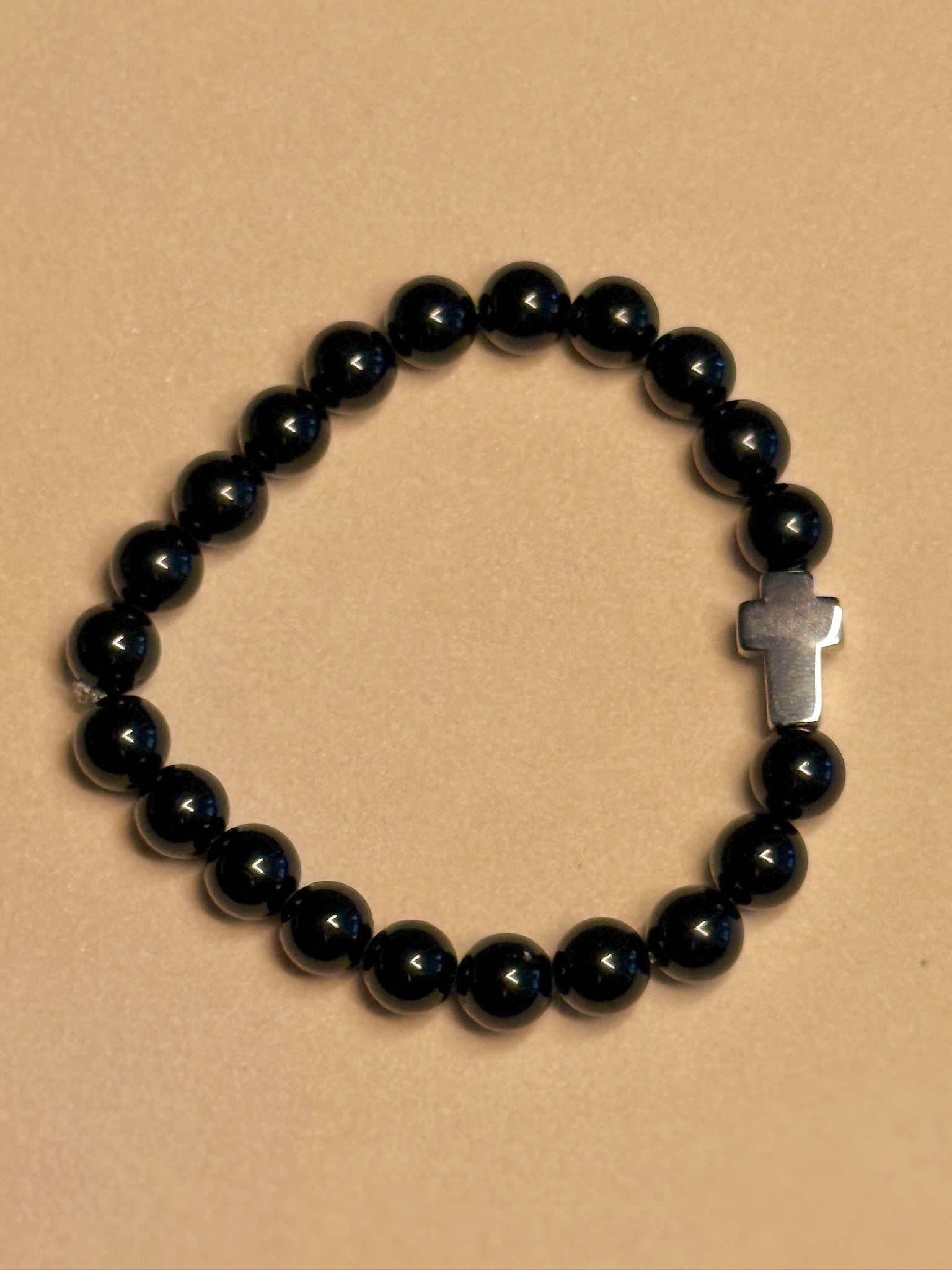 FIRMUS — Onyx Kralenarmband