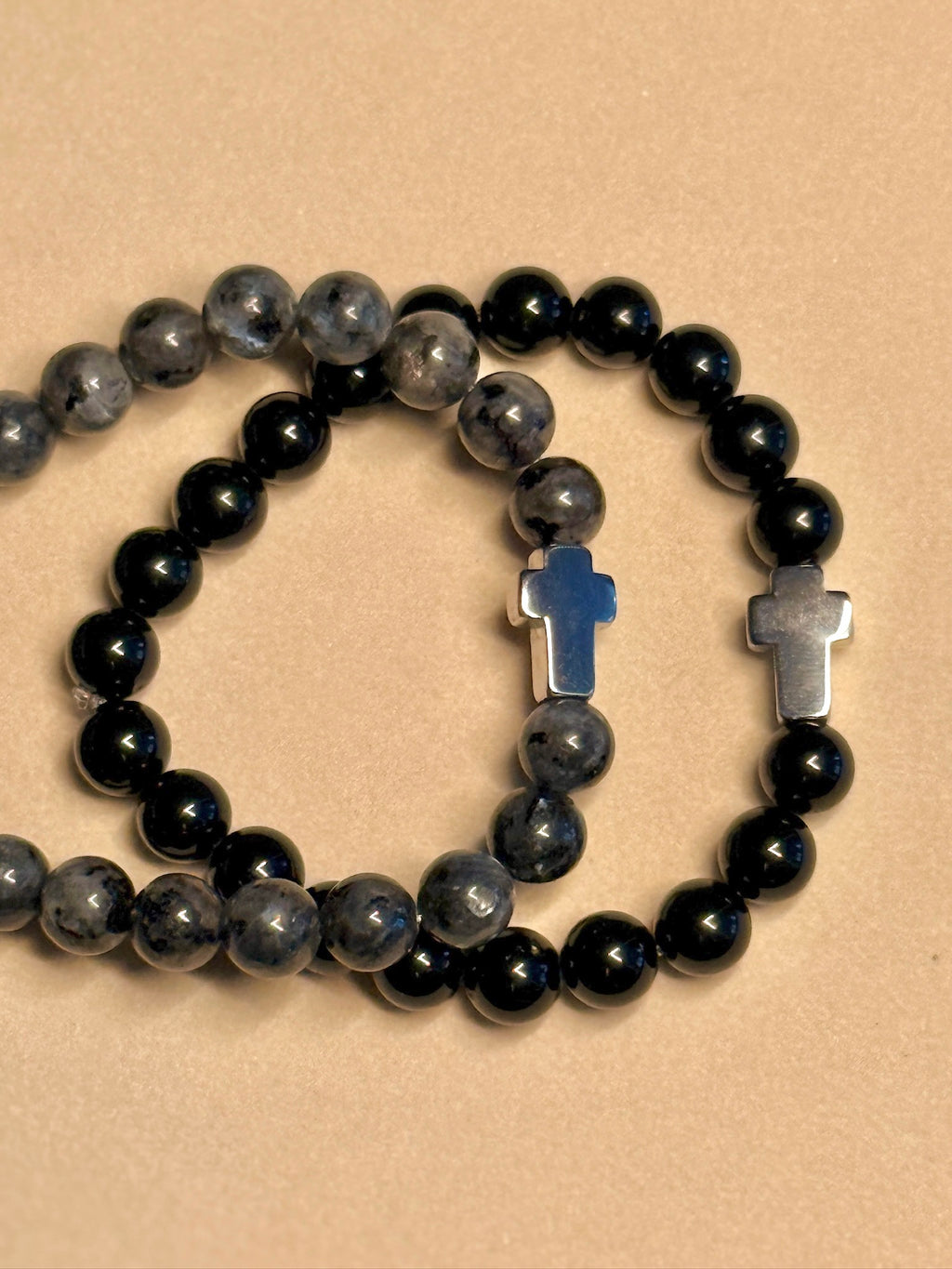 FIRMUS — Onyx Kralenarmband
