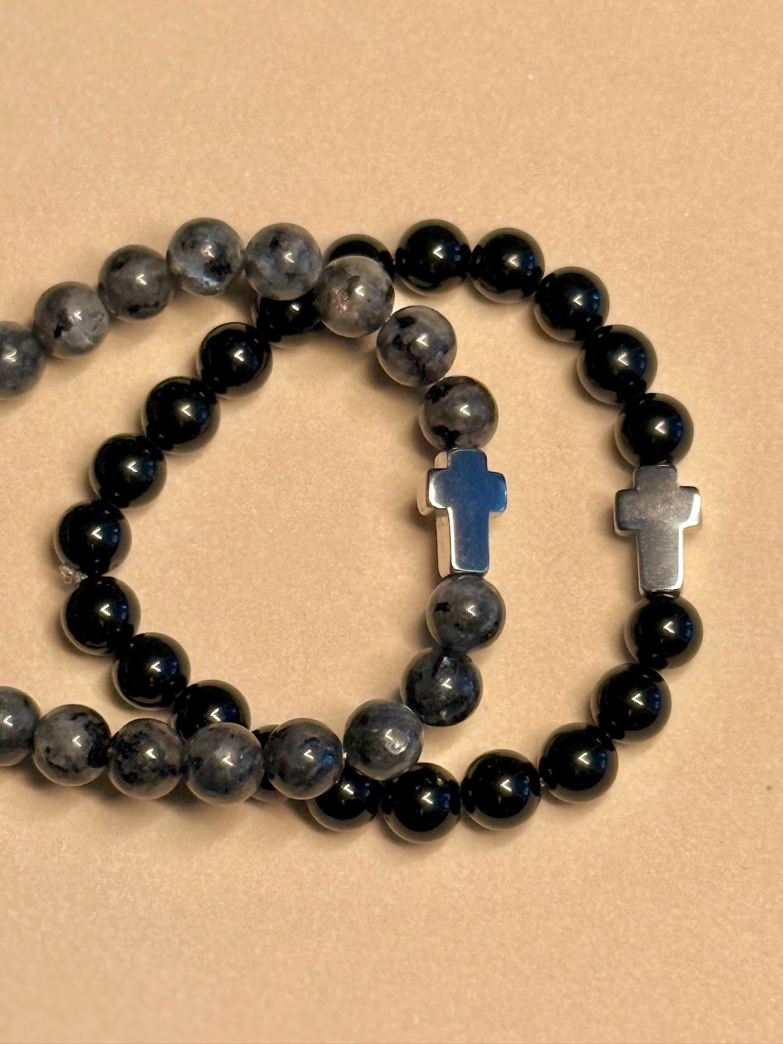 FIRMUS — Onyx Kralenarmband