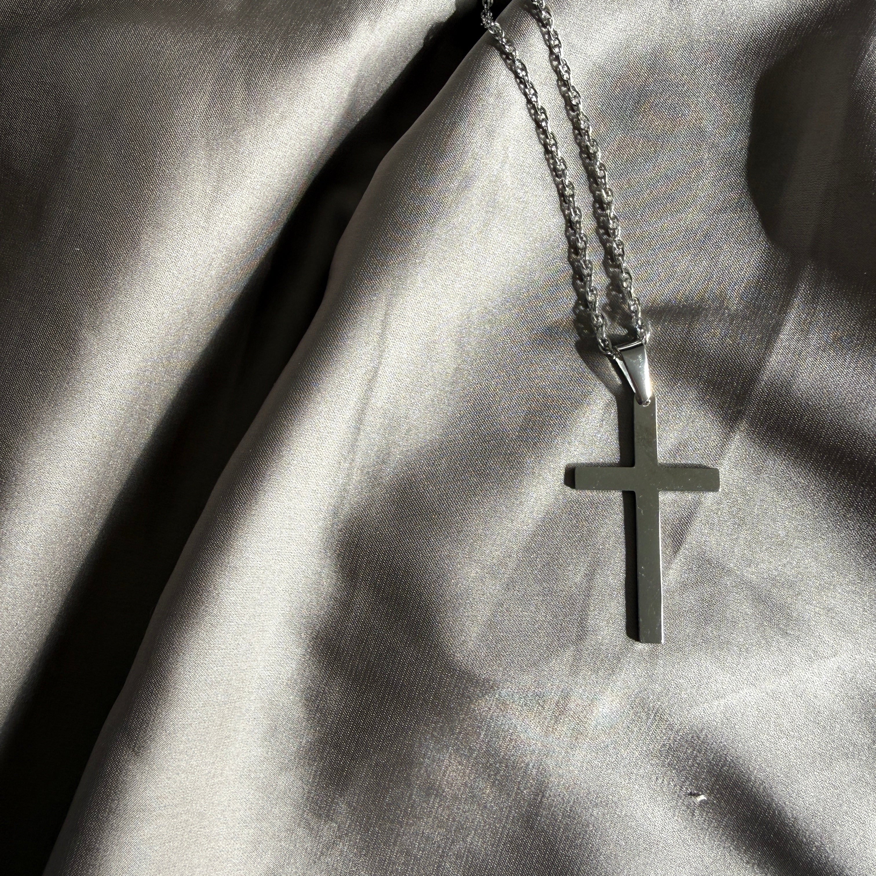 Zilveren simpele ketting