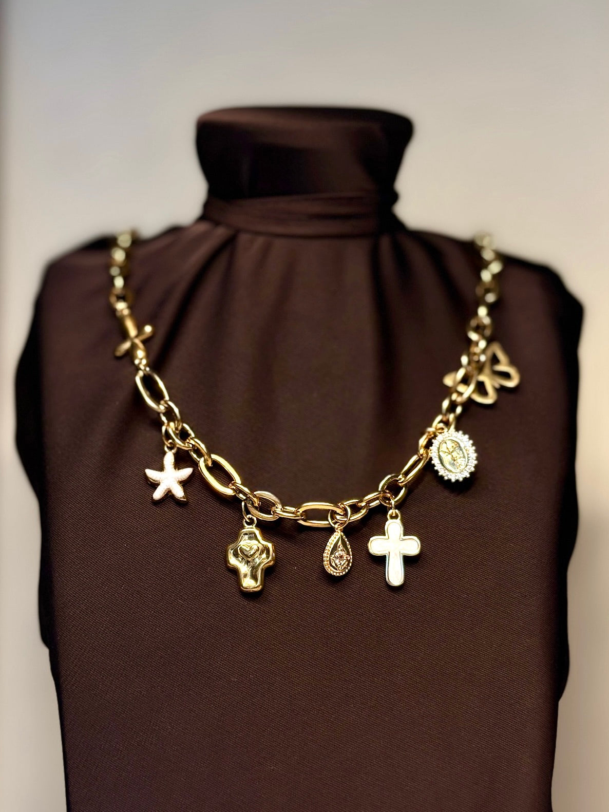 SANCTORUM — Gouden Charm Ketting