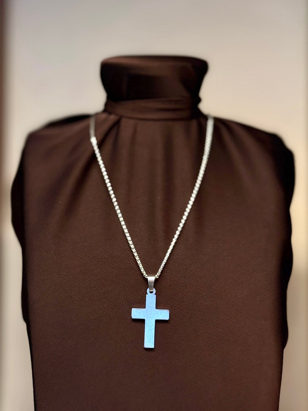 SIMPLEX — Fijne Zilveren Kruis Ketting