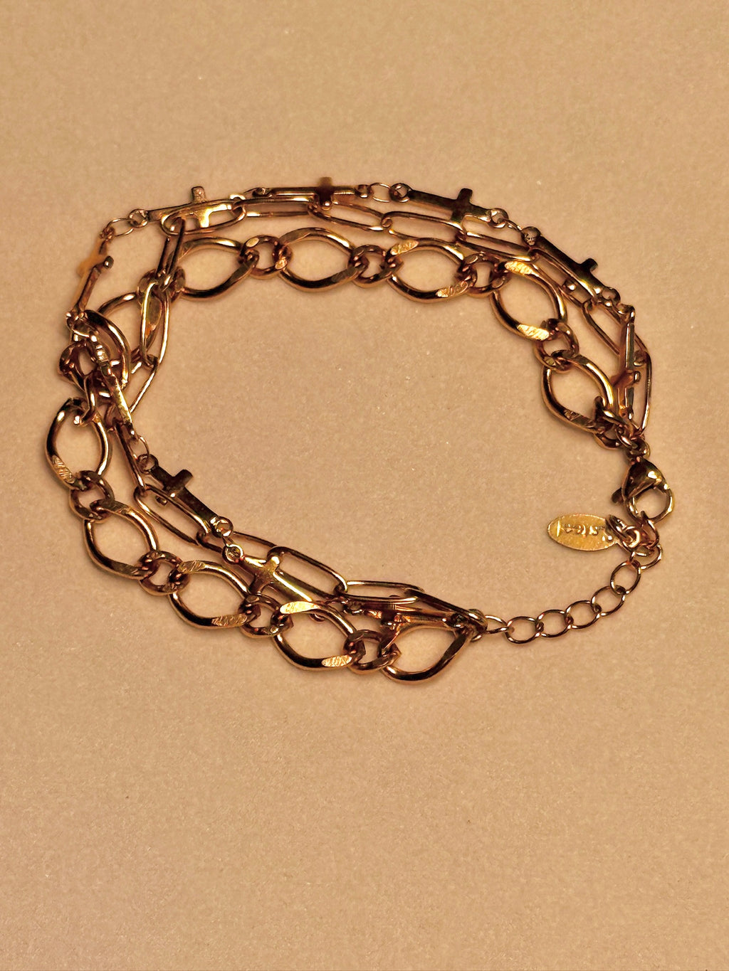 TRINITAS GOUD — Gouden Armbandenset (3-delig)